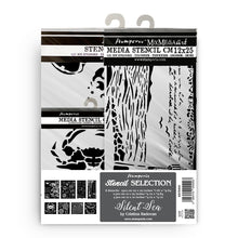 Stamperia Silent Sea Stencil Collection