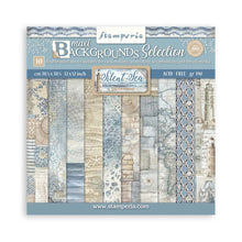 Stamperia Silent Sea 12"x12" Backgrounds Pad
