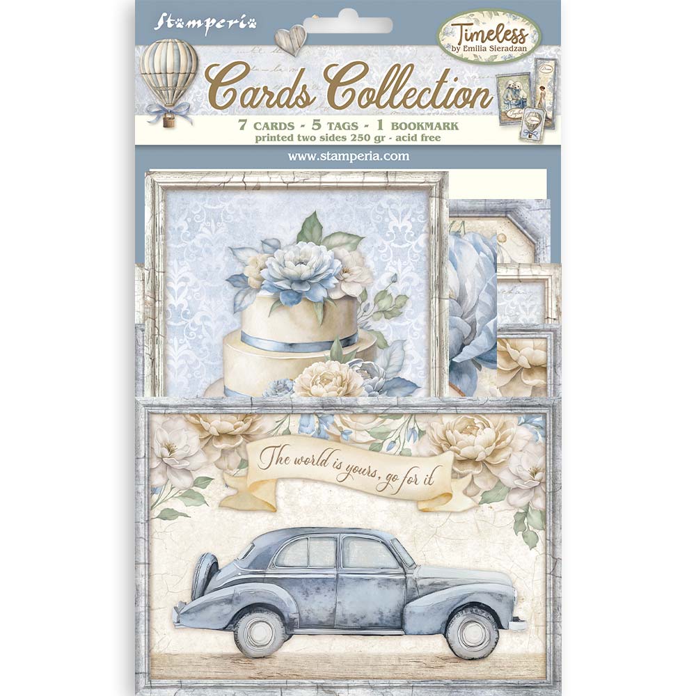Stamperia Timeless Cards Collection