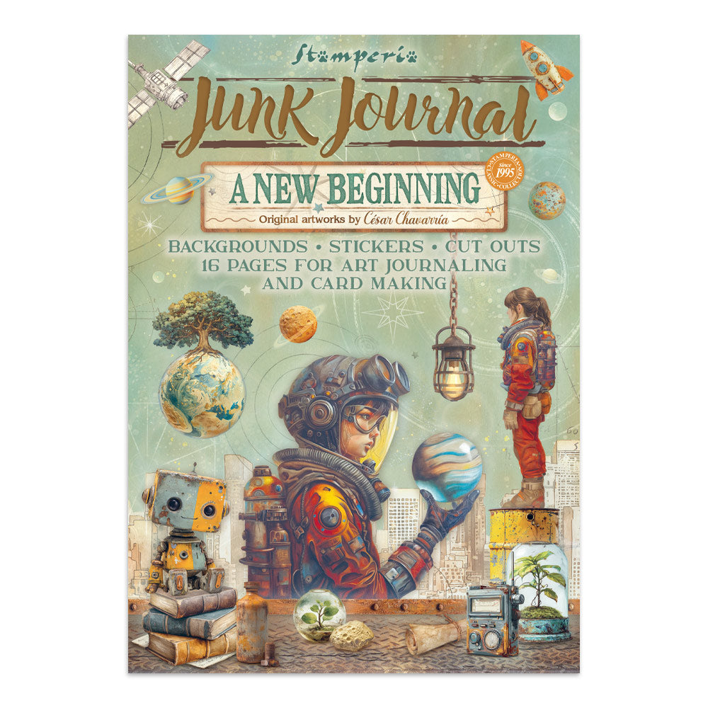 Stamperia A New Beginning Junk Journal