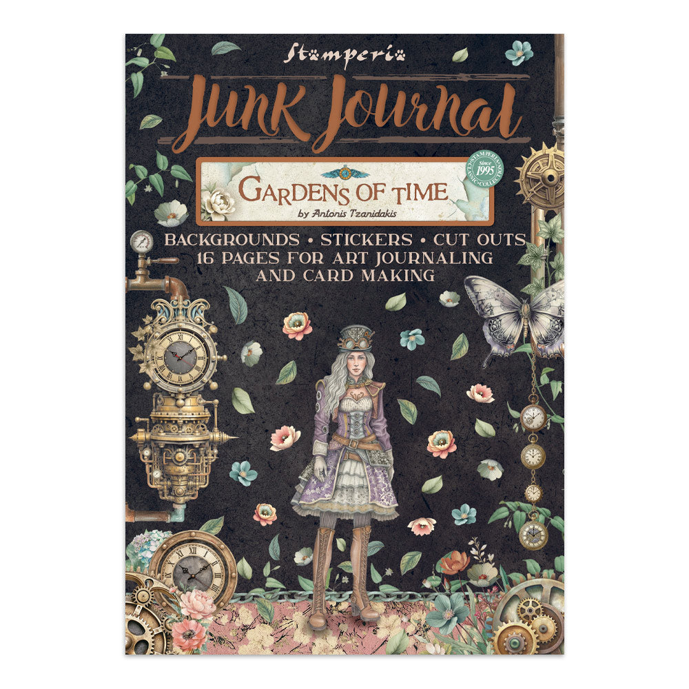 Stamperia Gardens of Time Junk Journal Collection