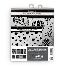 Stamperia Timeless Stencil Assortment - 8 Stencils