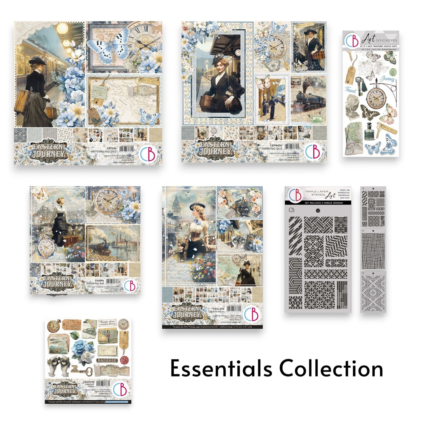Ciao Bella Paper Eastern Journey Paper Collection