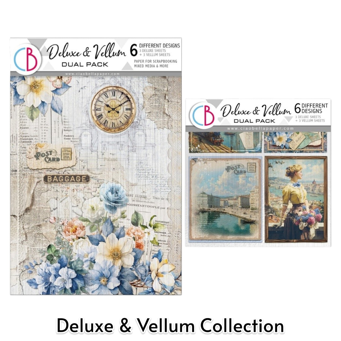 Ciao Bella Paper Eastern Journey Deluxe & Vellum Collection