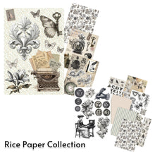 Ciao Bella Paper Typographic Rice Paper Selection - 4 A4 & 8 A5 Sheets