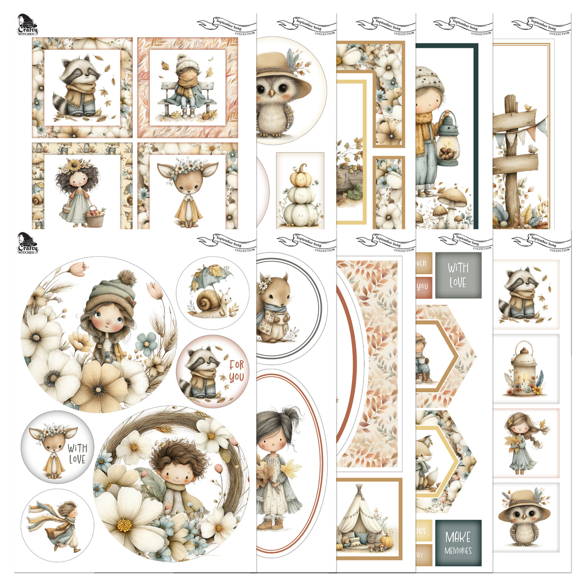The Crafty Witches September Song Dance Digital Collection