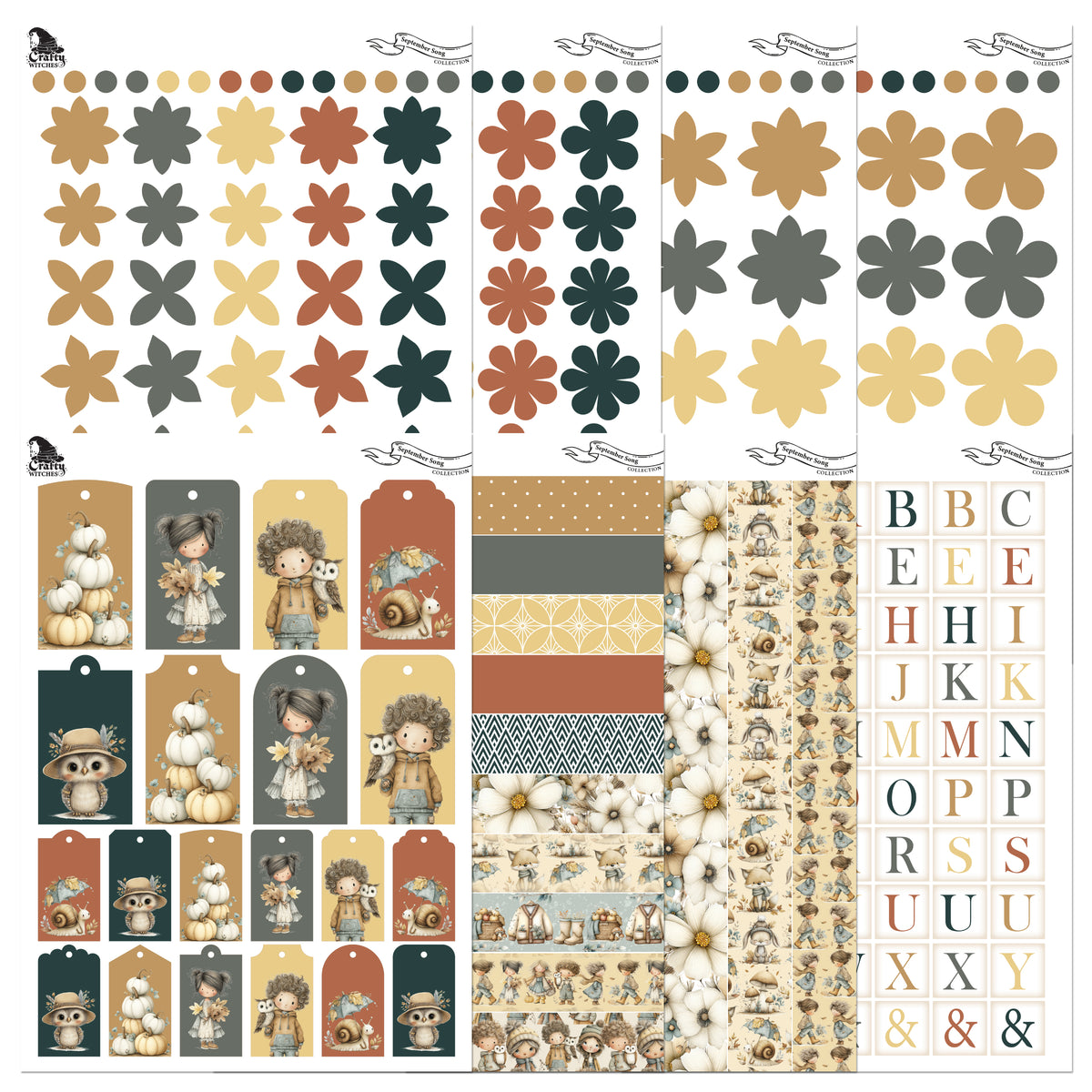 The Crafty Witches September Song Dance Digital Collection