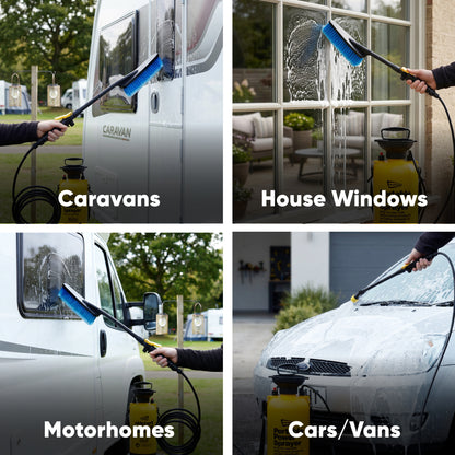 Streetwize 8L Pressure Sprayers with Extra Wash Brush