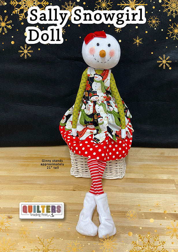 Quilter's Trading Post Sally Snowgirl Doll Pattern