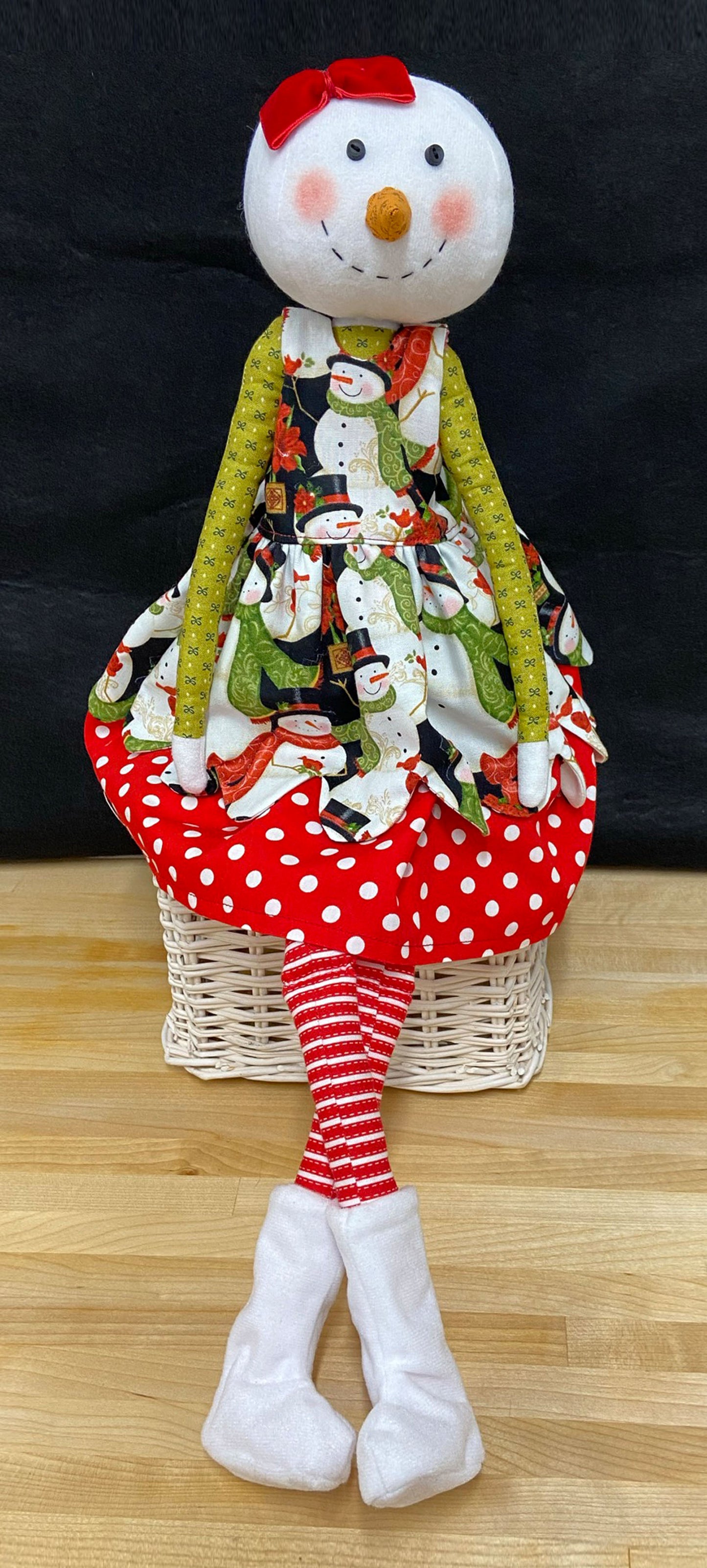 Quilter's Trading Post Sally Snowgirl Doll Pattern