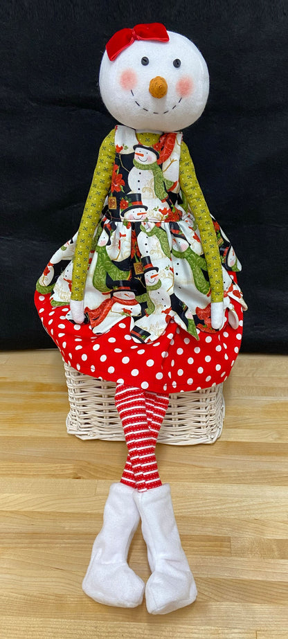 Quilter's Trading Post Sally Snowgirl Doll Pattern