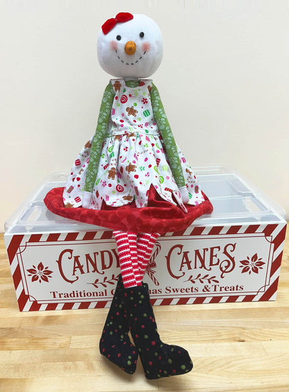 Quilter's Trading Post Sally Snowgirl Doll Pattern