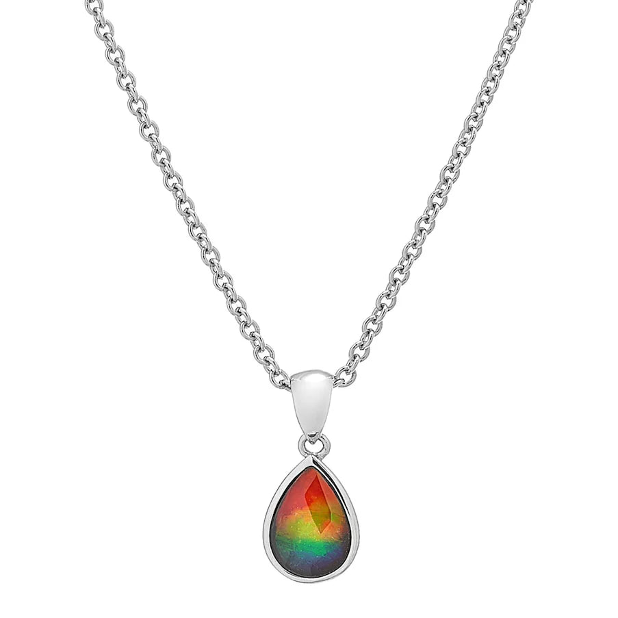 Canadian Ammolite Gems by Kenneth Bradley 'Sandra' Pendant