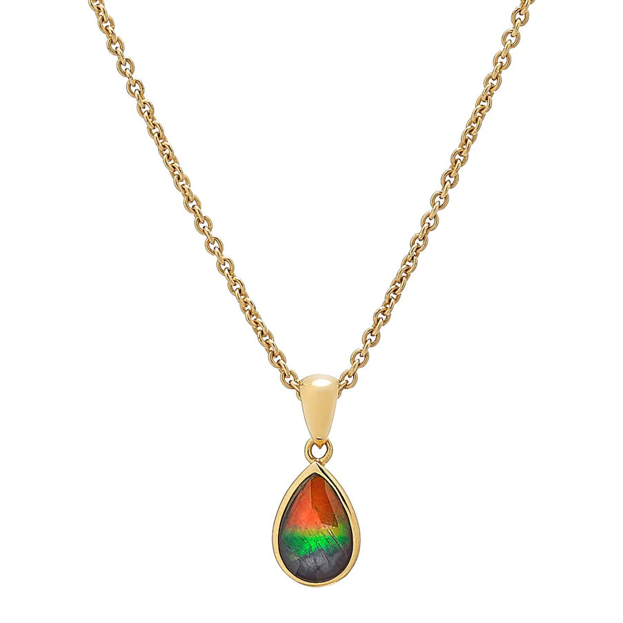 Canadian Ammolite Gems by Kenneth Bradley 'Sandra' Pendant