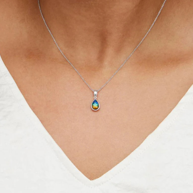 Canadian Ammolite Gems by Kenneth Bradley 'Sandra' Pendant