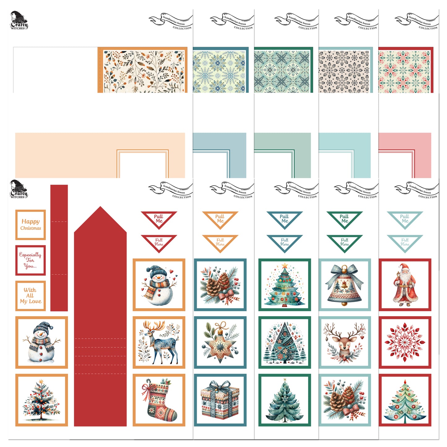 The Crafty Witches Magical Scandinavian Season Digital Collection