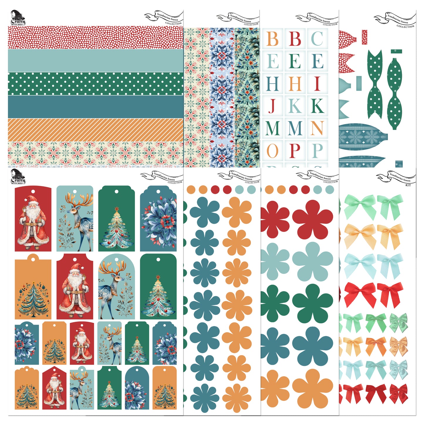 The Crafty Witches Magical Scandinavian Season Digital Collection