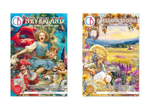 Ciao Bella Neverland & Yellowstone Junk Journal and Ephemera A4 Book Set