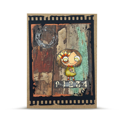 AALL & Create Die-Cutting Die Set - #DI-92 Retro Numbers