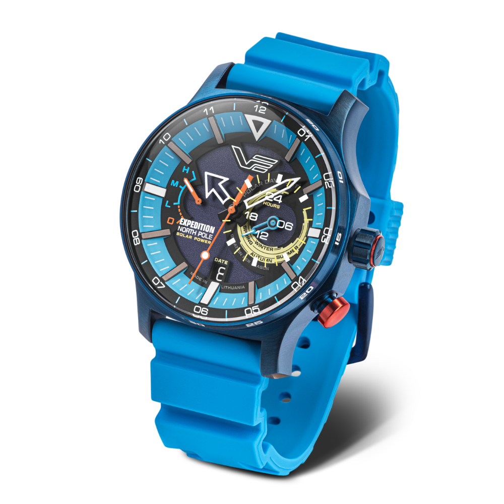 Vostok Europe Expedition North Pole Solar 'Polar Ice' VS57-595D736 Watch