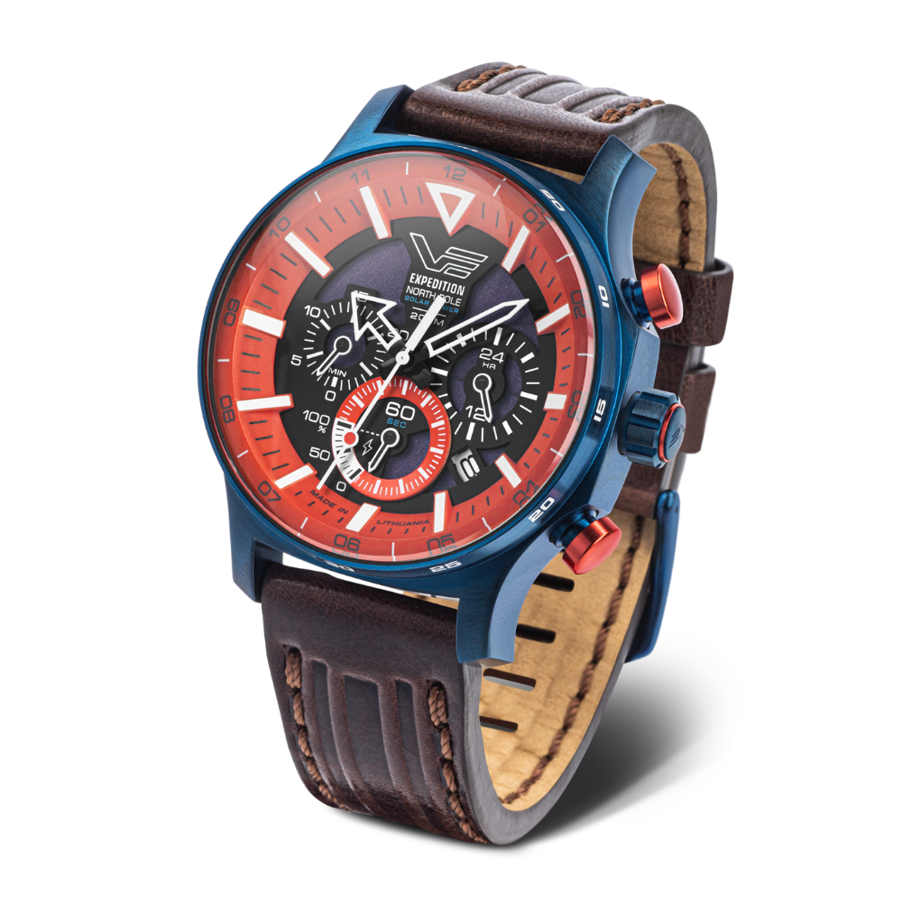 Vostok Europe Expedition North Pole Solar 'Polar Sunrise' VR42-595D734 Watch