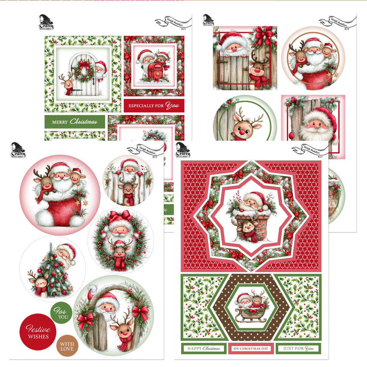 The Crafty Witches Christmas Trio Digital Collection