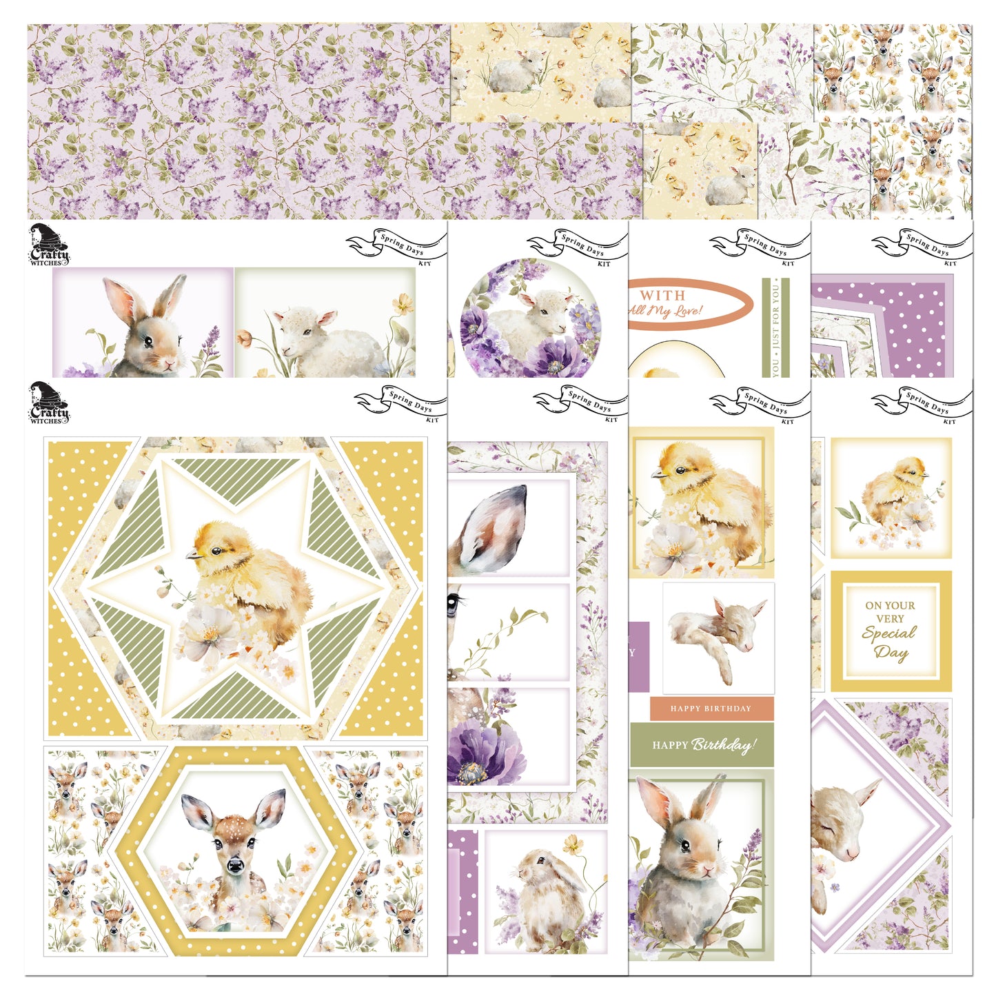 The Crafty Witches Spring Days Digital Collection