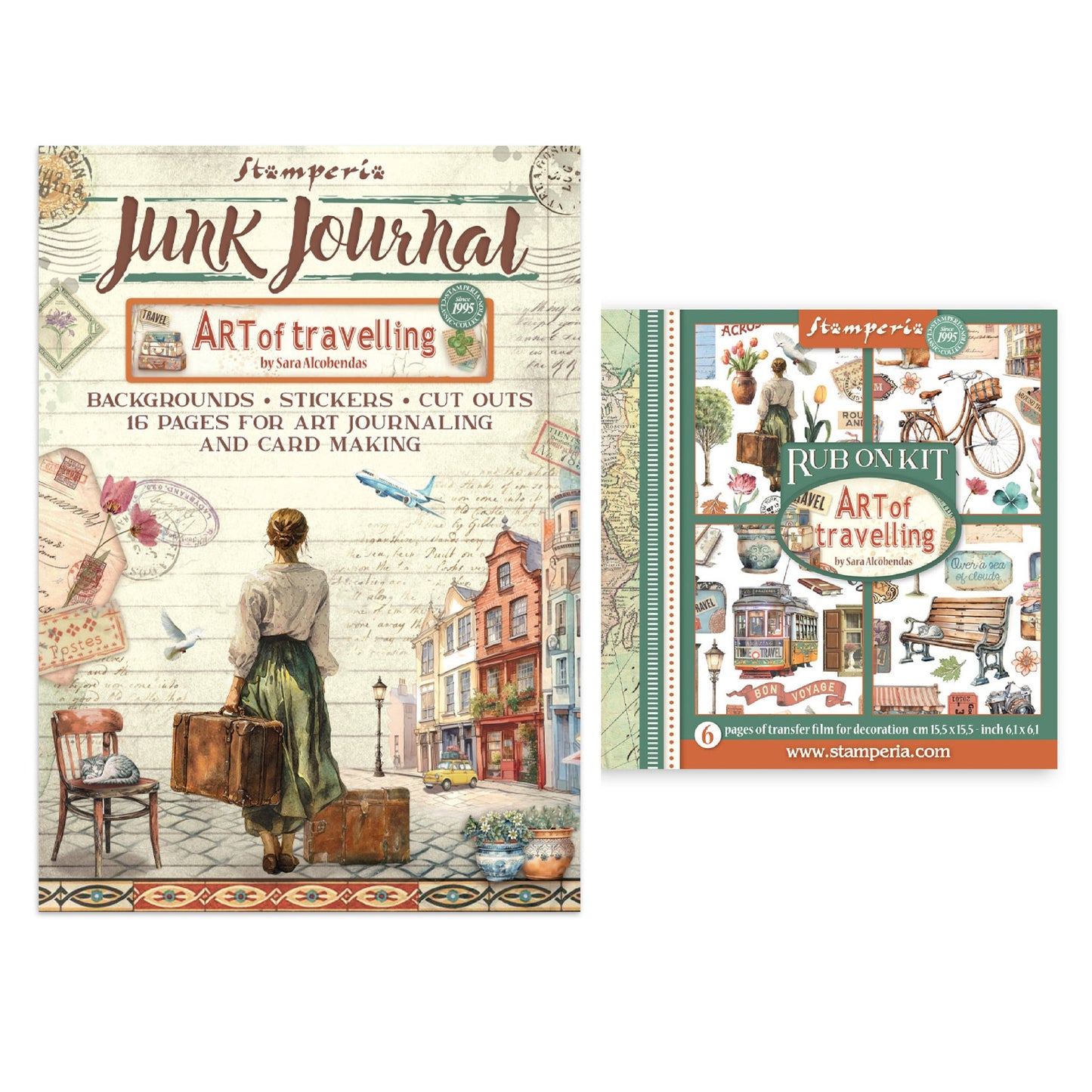 Stamperia Art of Travelling Junk Journal Collection