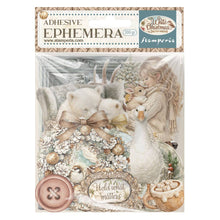 Stamperia White Christmas Adhesive Ephemera
