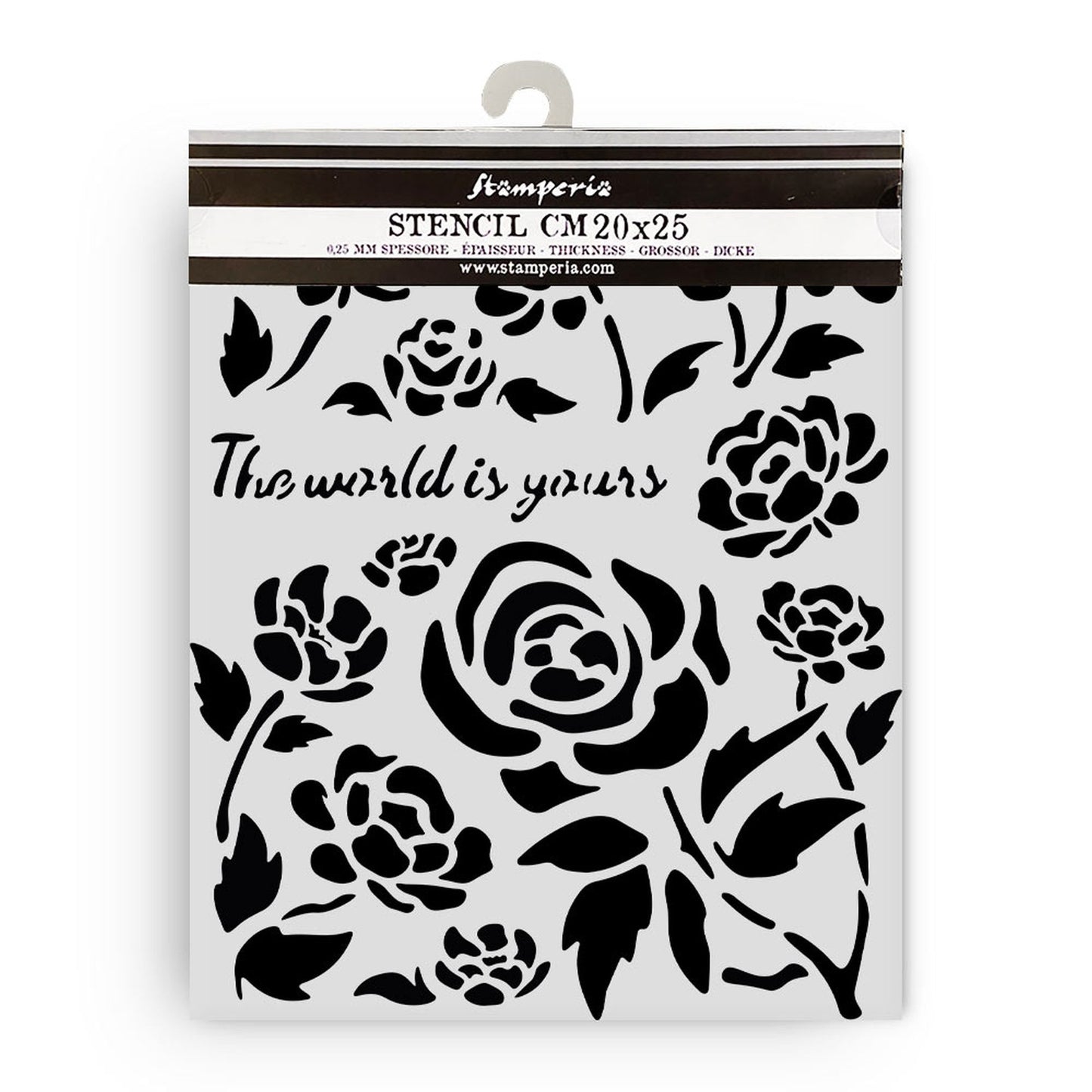Stamperia Timeless Stencil Assortment - 8 Stencils