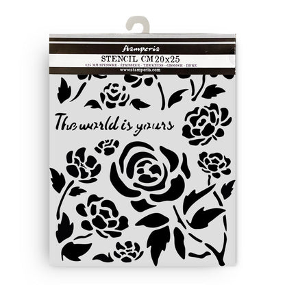 Stamperia Timeless Stencil Assortment - 8 Stencils