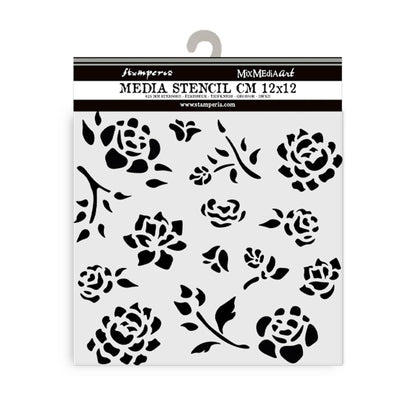 Stamperia Timeless Stencil Assortment - 8 Stencils