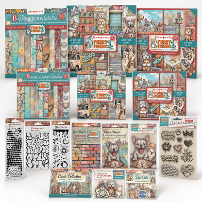 Stamperia Furry Friends 2 Collection