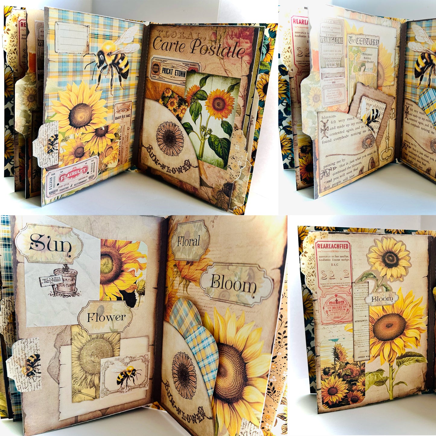 The Crafty Witches Sunny Side Junk Journal Digital Collection