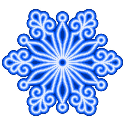 The Crafty Witches Super Layered Snowflakes SVG Files