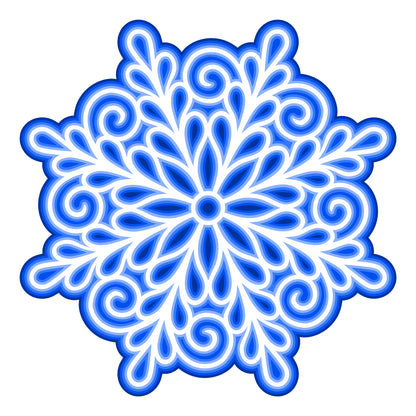 The Crafty Witches Super Layered Snowflakes SVG Files