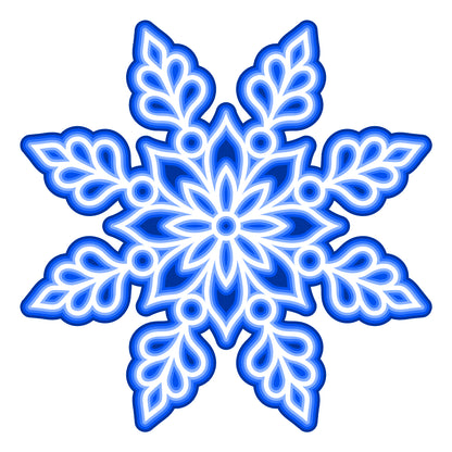 The Crafty Witches Super Layered Snowflakes SVG Files