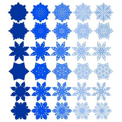 The Crafty Witches Super Layered Snowflakes SVG Files
