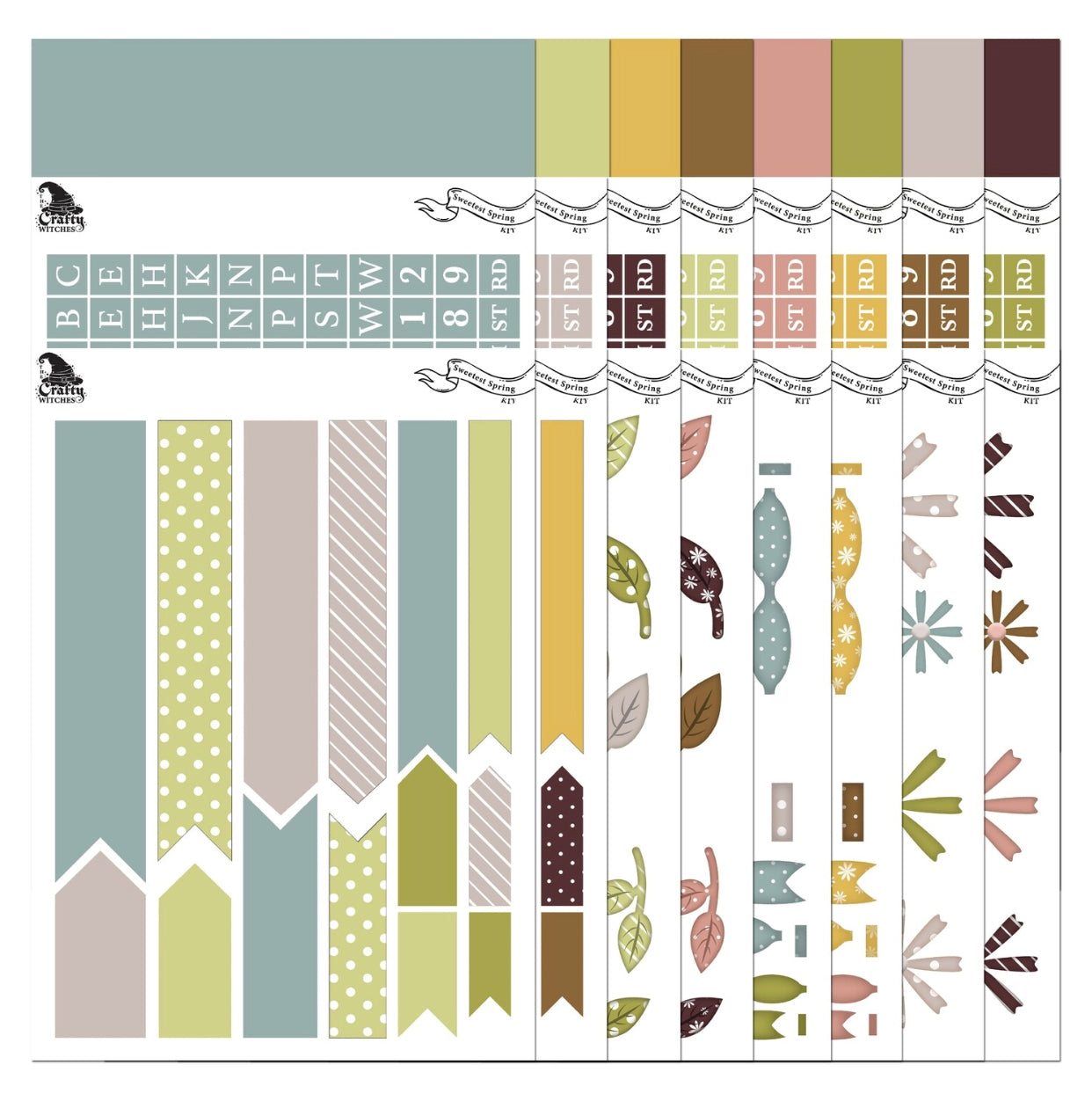 The Crafty Witches Sweetest Spring Digital Collection