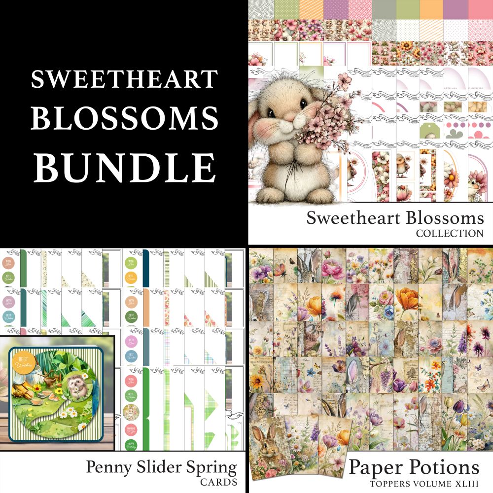 The Crafty Witches Magical Sweetheart Blossoms Complete Digital Bundle