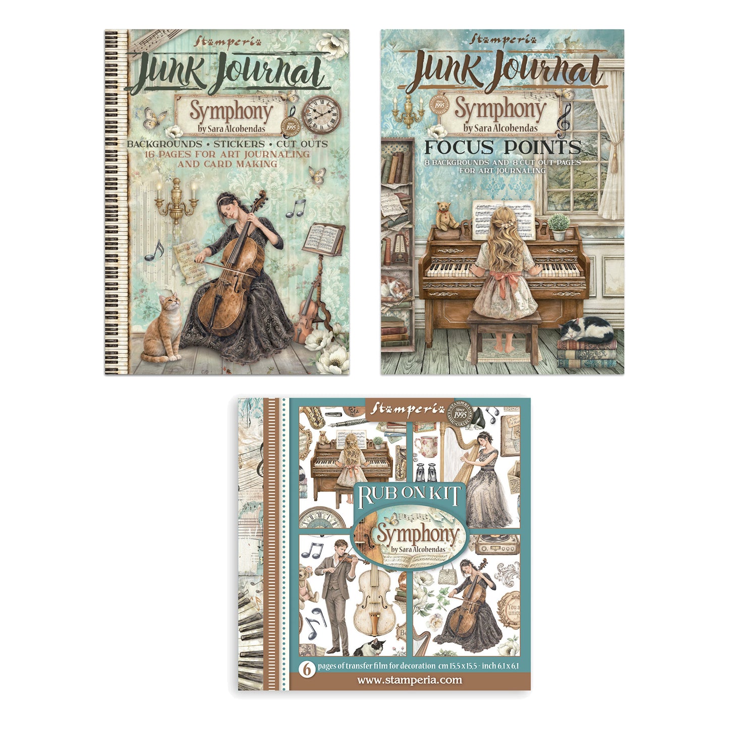 Stamperia Symphony Junk Journal Collection
