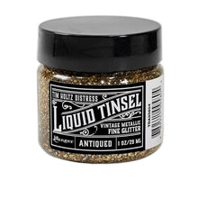 Tim Holtz Distress Liquid Tinsel Fine 29ml - Choice of Finish - Antiqued