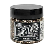Tim Holtz Distress Liquid Tinsel Chunky 29ml - Choice of Finish - Tarnished