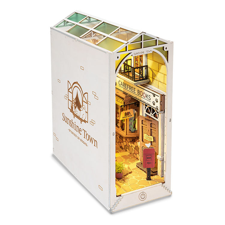 Rolife Sunshine Town - Book Nook Shelf Insert - TGB02
