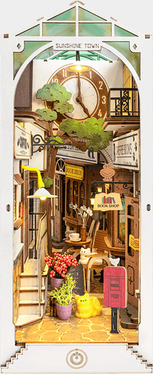 Rolife Sunshine Town - Book Nook Shelf Insert - TGB02