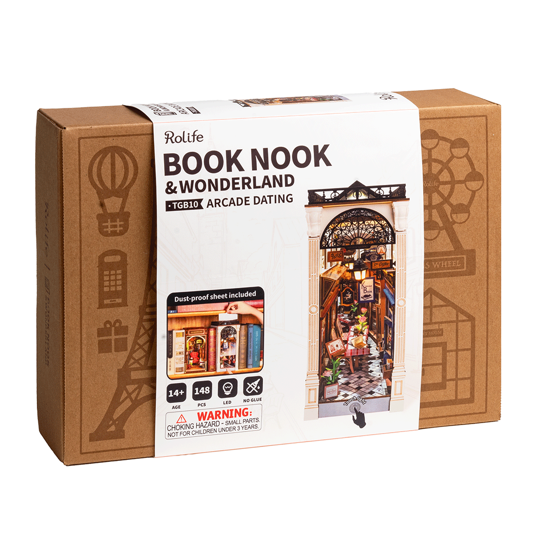 Rolife Arcade Dating - DIY Book Nook Shelf Insert Kit - TGB10