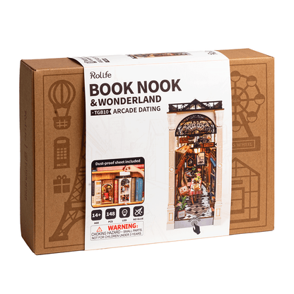 Rolife Arcade Dating - DIY Book Nook Shelf Insert Kit - TGB10