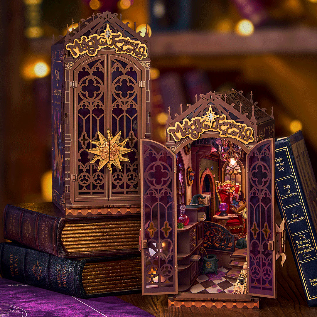 Rolife Magic Fantasy Corner - DIY Book Nook Shelf Insert - TGB14