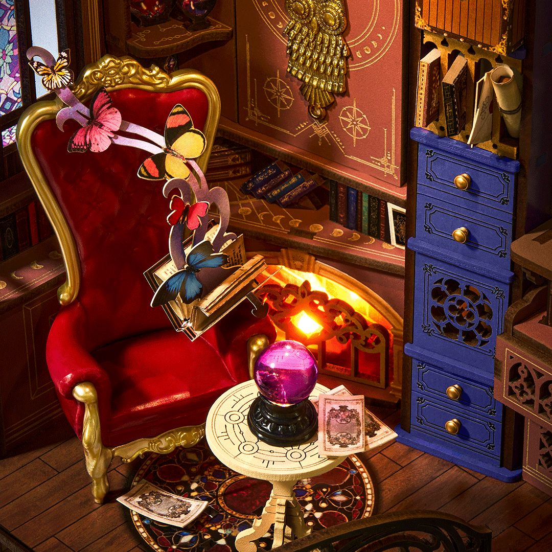 Rolife Magic Fantasy Corner - DIY Book Nook Shelf Insert - TGB14