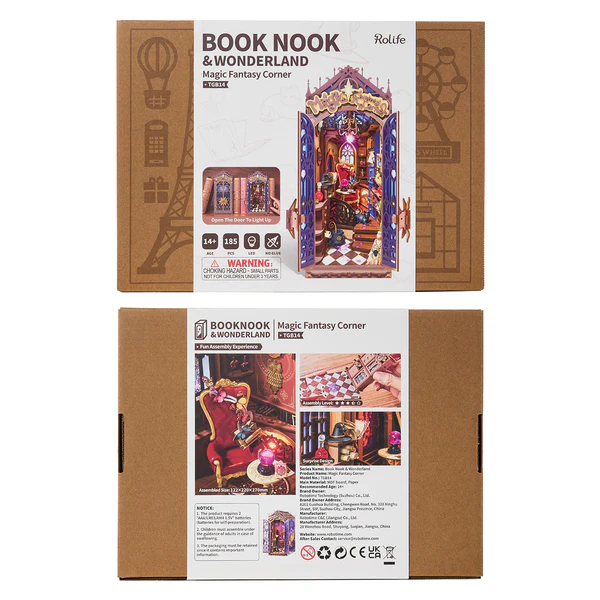 Rolife Magic Fantasy Corner - DIY Book Nook Shelf Insert - TGB14
